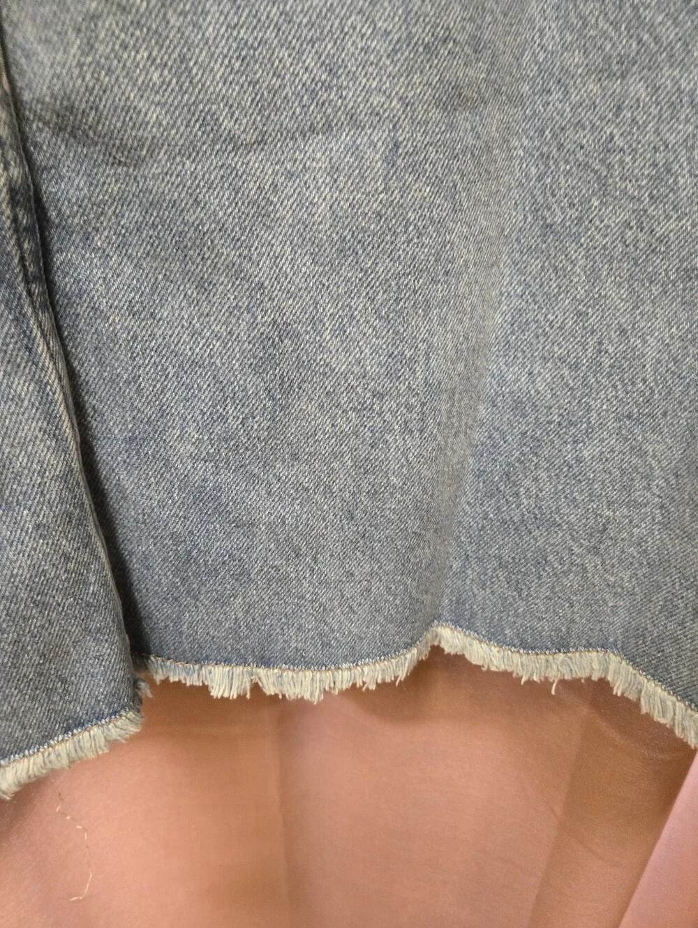 Pilcro The Madi Front-Slit Denim Skirt Size 6